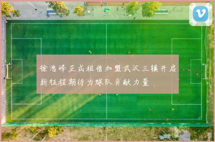 徐浩峰正式租借加盟武汉三镇开启新征程期待为球队贡献力量